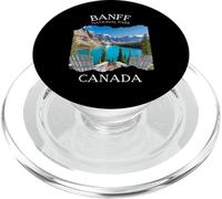 Canada Parco Nazionale Banff Montagne Rocciose Bandiera Moraine Lake PopSockets PopGrip per MagSafe