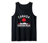 Canada Tutti Relax Il canadese è qui Canada patriottico Canotta