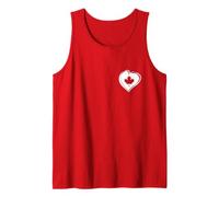 Canada Vacanze Souvenir Amore Cuore Escursioni All'aperto Viaggi Canotta