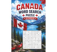 Canada Word Search Puzzle: 55 Puzzles Word Search about Canada and More | 6x9 inches, 110 pages | Gift for Canada, Traveling & Countries Lover