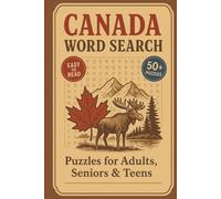 Canada Word Search Puzzle Book: Word Searches With Clear and Easy to Read Words About Canada Cities, Landmarks, Culture, Holidays and More| 6x9 ... for Vacations, Holidays and Relaxing Time
