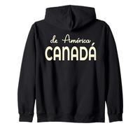 Canadese America Latina Spagnolo Canada Felpa con Cappuccio