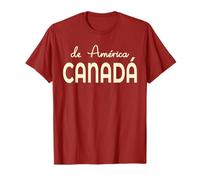 Canadese America Latina Spagnolo Canada Maglietta