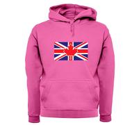 Canadese Union Jack Bandiera - Adulti Felpa/Maglione - Canada UK London Ottawa