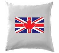 Canadese Union Jack Bandiera - Cuscino - Canada UK Londra Ottawa Toronto