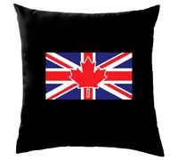 Canadese Union Jack Bandiera - Cuscino - Canada UK Londra Ottawa Toronto