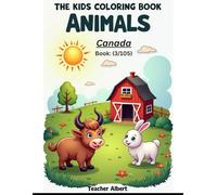 Canadian Critters: A Kids' Coloring Adventure: Explore Canada's Wildlife Through Coloring for Ages 3-6