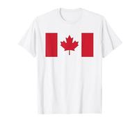 Canadian Flag Shirt Donna Uomo Bambini Red Maple Leaf Canada Day Maglietta