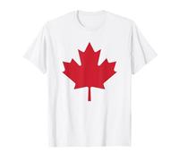 Canadian Flag Shirt Donna Uomo Bambini Red Maple Leaf Canada Day Maglietta