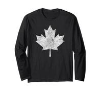 Canadian Maple Leaf Canada Flag Pride Roots Patriotism Maglia a Manica