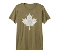 Canadian Maple Leaf Canada Flag Pride Roots Patriotism Maglietta Premium