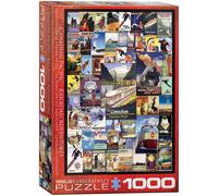 Puzzle Avventura Ferroviaria 1000 Pezzi EUROGRAPHICS