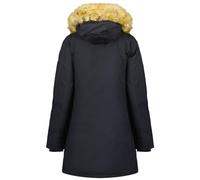 Canadian Peak Akapeak Lady - Parka Longue Epaisse Chaude Femme Automne Hiver - Manteau Fin Capuche Fausse Fourure - Blouson Coupe Vent - Doudoune Elegante Femmes (Marine M)