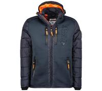 Canadian Peak Beachweak Men - Doudoune Chaude Matelassee Homme Automne Hiver - Veste Manteau Chaud - Blouson Coupe Vent Manches Longues Rembourrage - Hommes (Marine M)