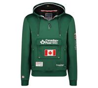 Canadian Peak Galapagos Men - Sweat Homme Capuche Poche Kangourou - Vêtement Sweatshirt Hoody Chaud Manches Longues - Pull Hommes Printemps Ete Automne Hiver (Vert Sapin M)