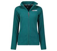 Canadian Peak Tugeak FZ Lady - Polaire Fine Femme Chaude Fermeture Zip - Veste Automne Hiver Printemps Chaud Femmes - Longues Manches Vetement Pull Fourrure Doux Confort (Vert Fonce S)