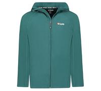 Canadian Peak Tugoodeak Donna Pile Micro Cappuccio Zip Frontale Maniche Raglan Poliestere Comfort Termico Leggero Libertà Movimento Stile Casual Outdoor (Verde scuro XXL)