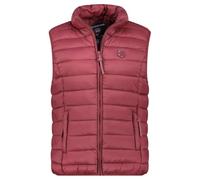 Canadian Peak Vakitaleak Lady Basic - Gilet Veste Donna Imbottita Calda Autunno-Invernale - Cappotto Caldo - Giacca Antivento A Manica Corta e Tasche (Bordeaux M)