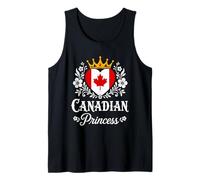 Canadian Princess Canada Flag Proud Canadian Girl Canotta