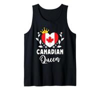 Canadian Queen Canada Flag Proud Canadian Woman Canotta