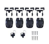 CANADIAN SPA CO. Clip di copertura per vasche idromassaggio, set di 4 pezzi di clip di copertura bloccabili, ricambio per coperture di vasche idromassaggio, incluse 2 chiavi e materiale di fissaggio