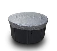 CANADIAN SPA CO. Cover Guard, telone protettivo per coperture isolate, diametro 2,13 m, copertura protettiva in polietilene intrecciato, protezione dai raggi UV, dal vento e dalle intemperie.