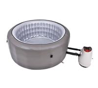 CANADIAN SPA CO. Grand Rapids Hot Tub Outdoor 4 persone, Ø 175 cm x 74 cm, rotondo, vasca idromassaggio gonfiabile con 110 getti massaggianti e coperta riscaldante