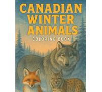 Canadian Winter Animals: Coloring Book