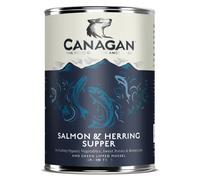 Canagan for Dogs Adult All Breeds Grain Free Bocconi 400 gr Salmone e aringhe - confezione da 6 pezzi - Cibo umido per cani - 1° ORDINE? scegli lo sconto BZR5 / BZR20 + 200 punti fedeltà