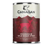 Canagan for Dogs Adult All Breeds Grain Free Bocconi 400 gr Stufato di Cervo e cinghiale - confezione da 6 pezzi - Cibo umido per cani - 1° ORDINE? scegli lo sconto BZR5 / BZR20 + 200 punti fedeltà