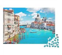 Canal Grande di Venezia come Tema Jigsaw Puzzle 1000pcs (75x50cm) Adulti Edifici sul lungomare Puzzle Gioco Educativo Decorazioni Per La Casa