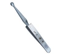 Canal Pinzetta per animali in acciaio inox, 12 cm