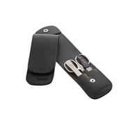 CANAL Stecketui con bottone a pressione, 3 pezzi (Nero) 5376