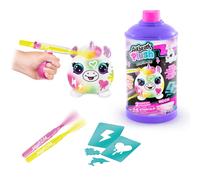 Canal Toys Airbrush Mini Surprise Plush to Customise with Pens and Stencils, 1-P