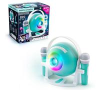 Canal Toys - Music Creator - Karaoke Proiettore Bluetooth per Ragazzi - Con 2 Microfoni Wireless - Proiezione Testi - Effetti Vocali - Altoparlante 40W e Funzione Cast - INF045