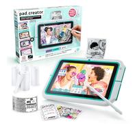 Canal Toys - Pad Creator - Tablet con stampante ideale per attività creative - Kit tablet stampante con doppia fotocamera, penna intelligente, cavo USB-C e adesivi - CLK 023