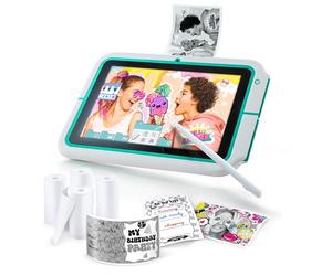 Canal Toys - Pad Creator - Il Tablet Creativo con Stampa Istantanea - Regalo Bambina 8 Anni - 6 Funzionalità - Fotocamera, Video, Diario Segreto - Giocattolo Elettronico Creativo per Bambini - CLK 023