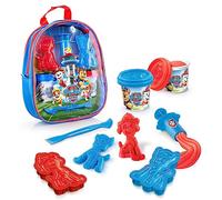 Canal Toys - Paw Patrol-Mochila de la Patrulla Canina Pat Patrol-Borsa con Schiena Rivestita con Pasta Modeler e Accessori-Hobby Creativi 031-Canal Toys, PPC 031, Taglia única