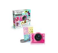 Canal Toys Fotocamera digitale per bambini a doppia lente - Mini fotocamera compatta rosa con modalità selfie per 8+ anni - 32 MegaPixel, schermo LCD, 20 cornici e 5 filtri, scheda SD 4 GB inclusa