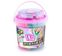 CANAL TOYS- Súper cubo de Mix' in con decoraciones SDO Secchiello di 4 Pronti all'Uso (1kg di Slime) -SSC 148, Multicolore