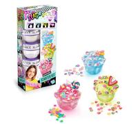 Canal Toys - So Slime Experience - Starter Kit Slime - Bambini 6+ - SSC 410 | 3 mini slime, 3 coloranti, profumo, decorazioni e charms - Kit creativo personalizzabile - Idea regalo per creare slime unici