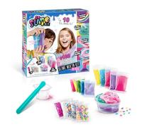 So Slime DIY Mix'in Kit 10 Pack, Multi-coloured, Make 10 Slimes, Styles and Deco