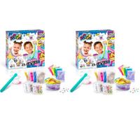 Canal Toys - So Slime - Kit 10 Slime Personalizzati - +100 Combinazioni - Senza Colla - Mescola e Decora - Attività Creativa senza sporcare - Per Bambini dai 6 Anni in Su - Accessori Inclusi - SSC 184