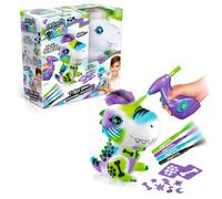Plush to Color - Toys Canal - Brush Brush Dino - Multicolor - 6 anni - Bambini
