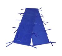 Canale Antipioggia per Tenda da Esterno Blu Cinghie | Drenaggio Rapido Dell'acqua, Copertura tra Due Strutture, per Campeggio e Ricevimenti Nuziali