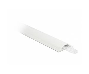 Canale cavi Delock 30 x 8 mm 1 m bianco
