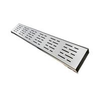 Canale di drenaggio, Griglia Di Scarico Lineare In Acciaio Inox for Giardino E Doccia Multicolor Dimensioni Multiple(H5*W10CM/H1.96*W3.94IN)