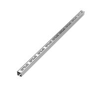 Canale di drenaggio in acciaio inossidabile 304, kit di canali di drenaggio stretto per cortile, vialetto, bagno, patio e terrazza, facile da installare, con griglia (3,5 x 5 cm)