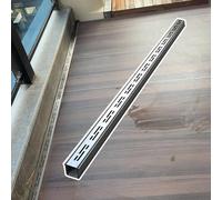 Canale di drenaggio in Acciaio Inox for patii pavimentati, sistem di drenaggio a Trincea Che Riduce l'acqua stagnante, Tubo di infiltrazione Robusto, drenaggio del Cortile(7x3cm(2 3/4 x 1 1/8"))