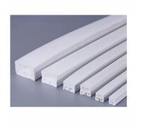 Canale In Silicone Al Neon, 1-5M/pz Tubo Flessibile In Silicone Al Neon Profili LED Custodia Da Incasso Impermeabile IP67 Nastro Decorazioni For Esterni Nastro Lineare Strisce Luminose 1PC(T1616 For 1